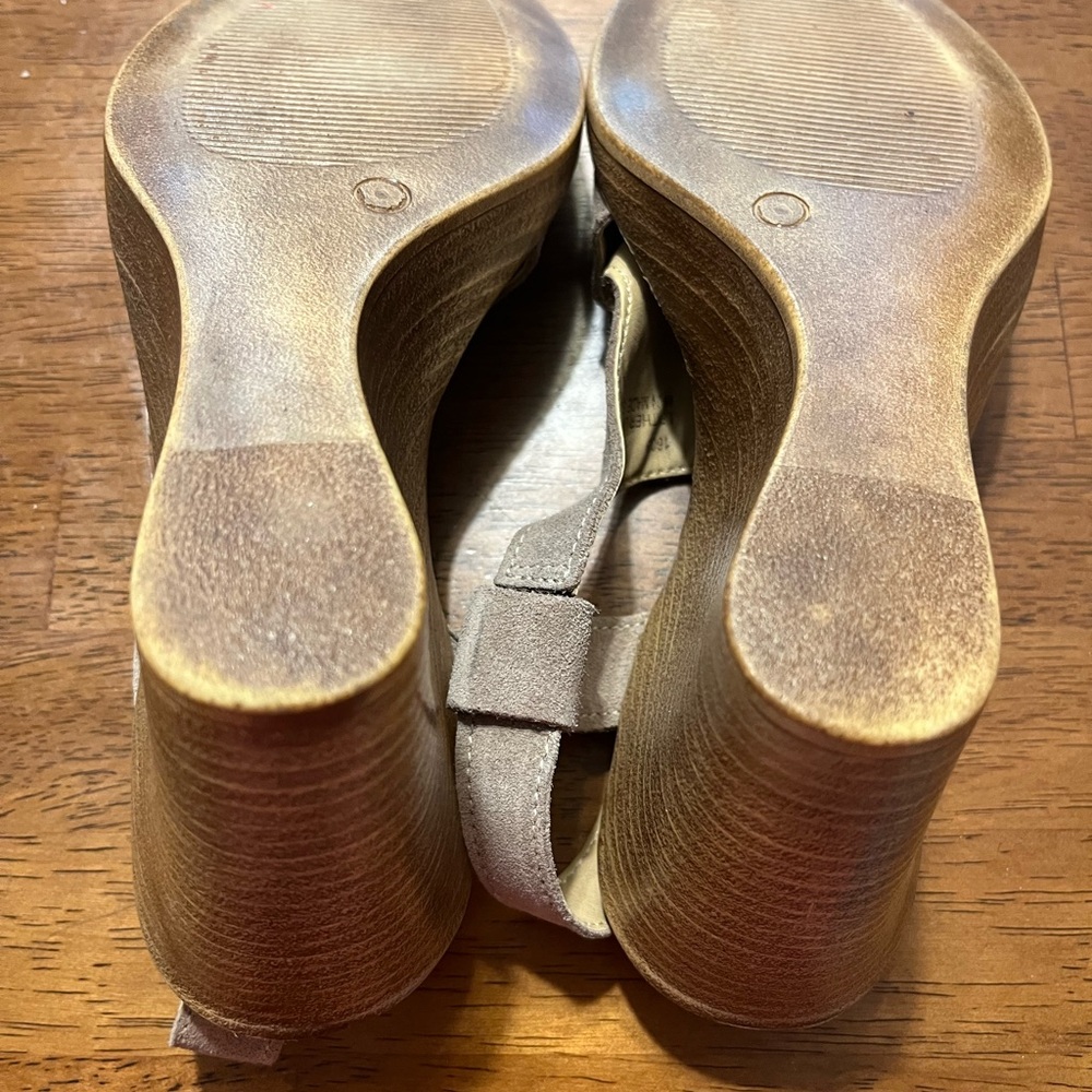 Barbara Barbieri size 7.5 peep toe sandals - Picture 5 of 10